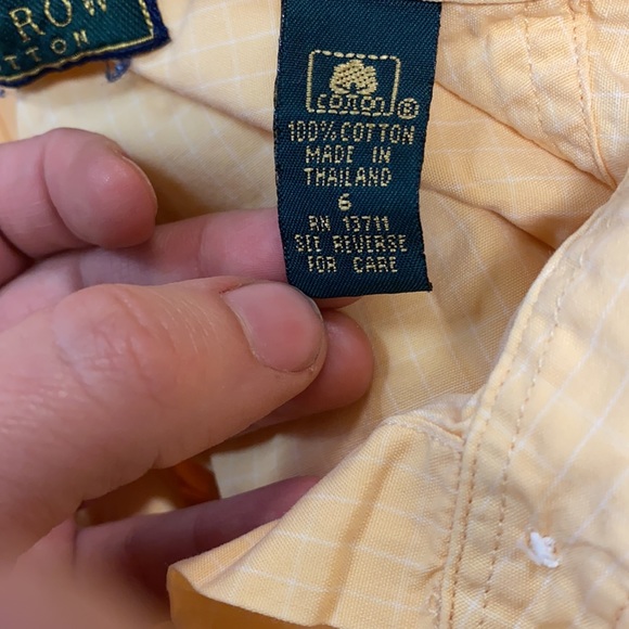 Embassy Row Orange sleeveless Button down top sz. 6 - Picture 2 of 2